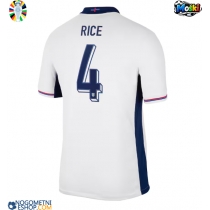 Moški Nogometni dresi Anglija Declan Rice #4 Domači EP 2024 Kratek Rokav